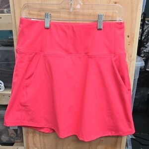Lole Size L Neon Pink Pull On Athletic Skort